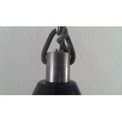 Vintage Franse industriële hanglamp