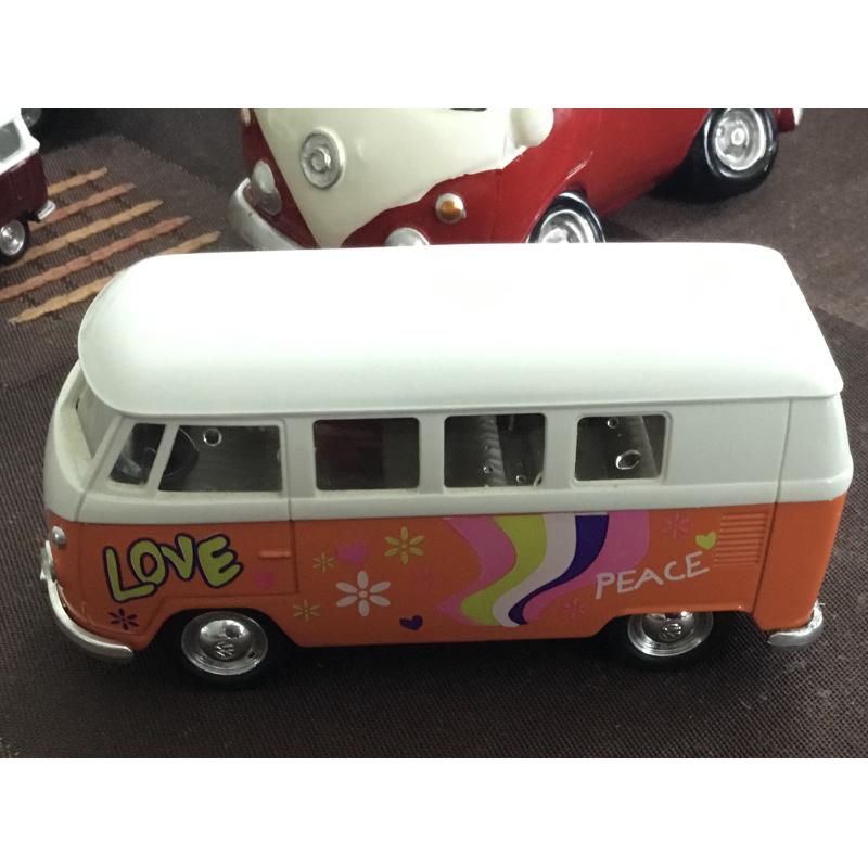 Verzameling volkswagen busjes