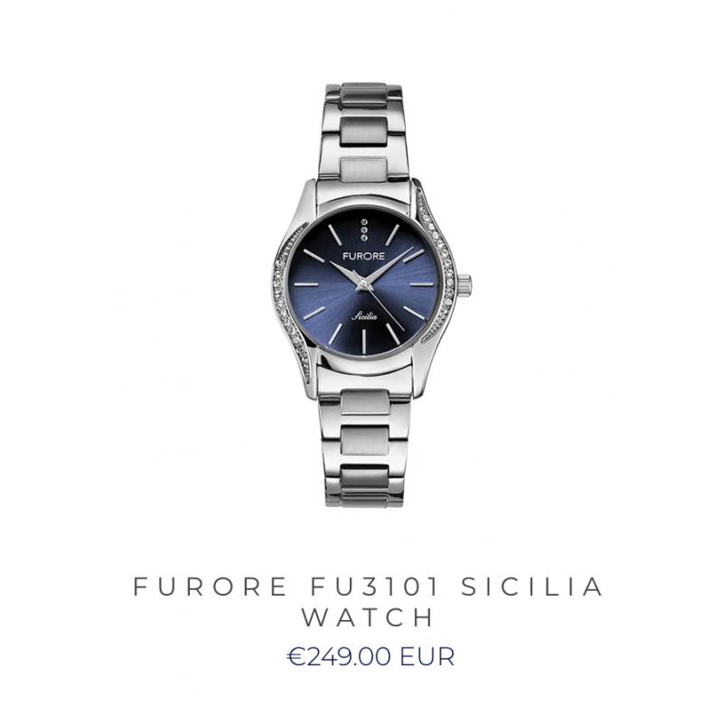 NIEUW DAMESHORLOGE FURORE SICILIA FU3101