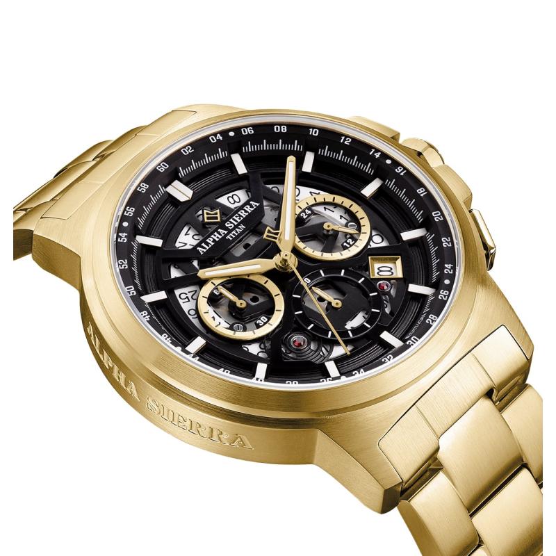 7  SCHITTERENDE HORLOGES UIT DE TITAN-SERIE VAN ALPHA SIERRA
