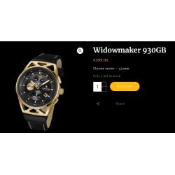 PRACHTIGE HERENHORLOGE ALPHA SIERRA WIDOWMAKER 930GB NIEUW!
