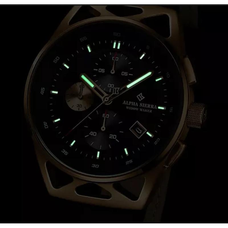 PRACHTIGE HERENHORLOGE ALPHA SIERRA WIDOWMAKER 930GB NIEUW!