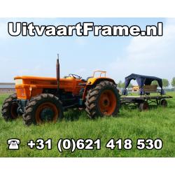 Uitvaart met uw eigen landbouw tractor kan en mag. Huur ons UitvaartFrame