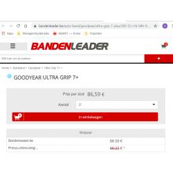 Winterbanden Nieuwstaat: Goodyear ULTRA GRIP,205/60 R16 92H