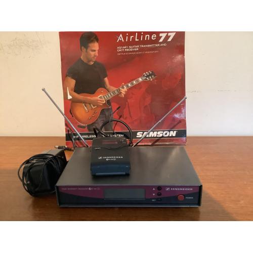 Samson airline 77 draadloze guitar zender ontvanger