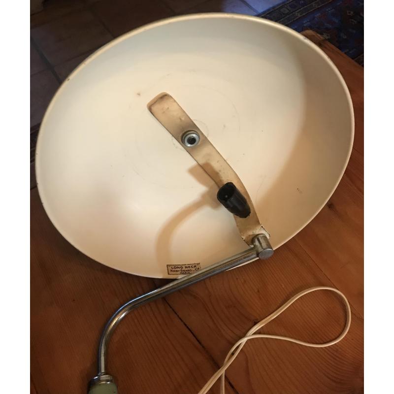 Bureau lamp 1940 “long neck” kirby beard c’o paris