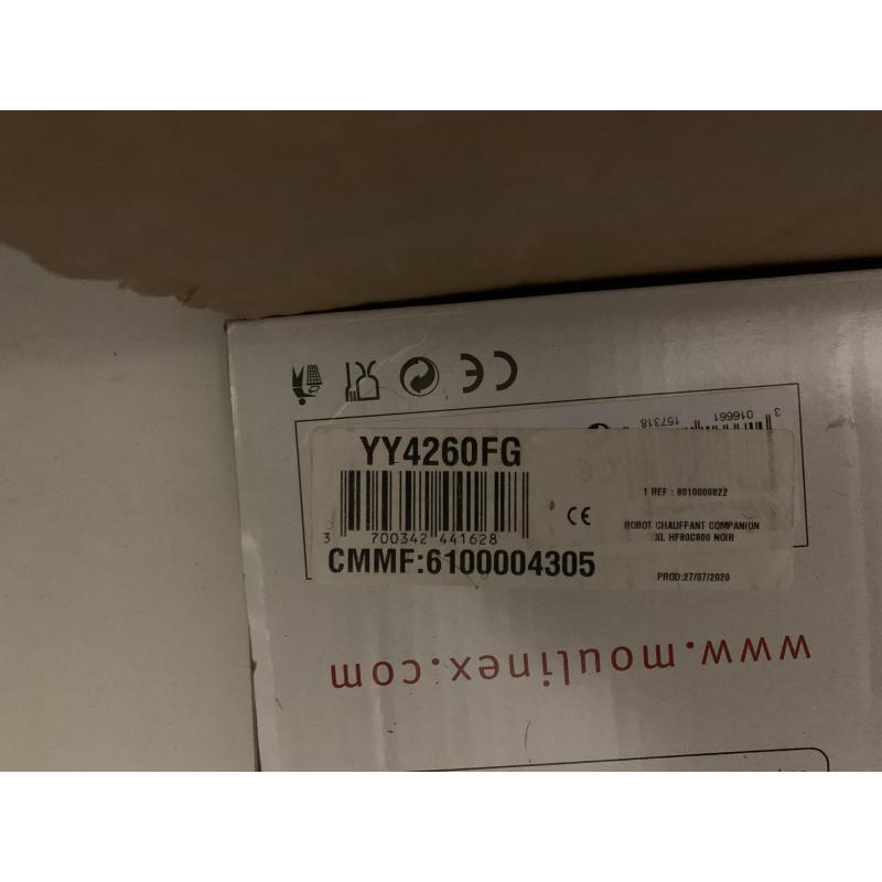 MOULINEX Keukenmachine - Companion XL - HF80C800 - Zwart