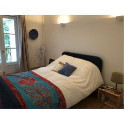 Bedframe donderblauw 140x200cm