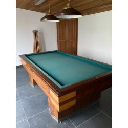 Van Laere biljarttafel - vraagprijs € 1400 (zelf af te halen)