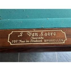 Van Laere biljarttafel - vraagprijs € 1400 (zelf af te halen)