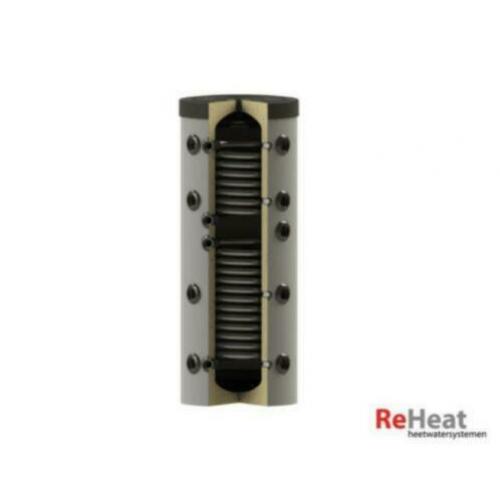 Buffervat Staal 2 Wisselaars 150-1000 Liter