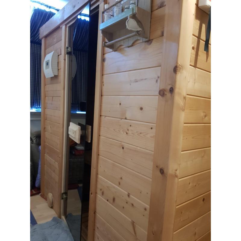 Net onderhouden sauna