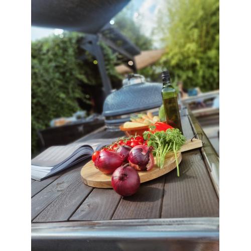 Maatwerk Buitenkeuken Kamado gas bbq Big Green Egg The Basterd Kamado Joe