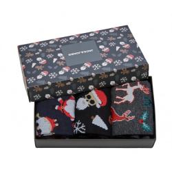 Kerstsokken merk Jack&Jones. One size. Giftbox