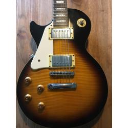 Epiphone Les Paul standard sunburst, Linkshandig/Left handed