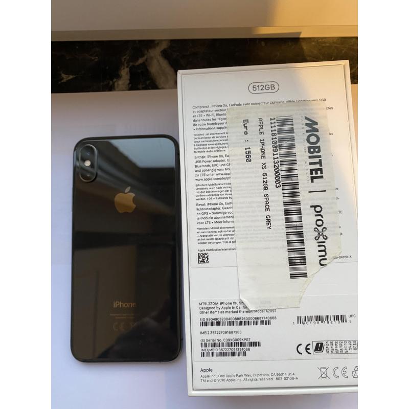 IphoneXs 512Gb als nieuw
