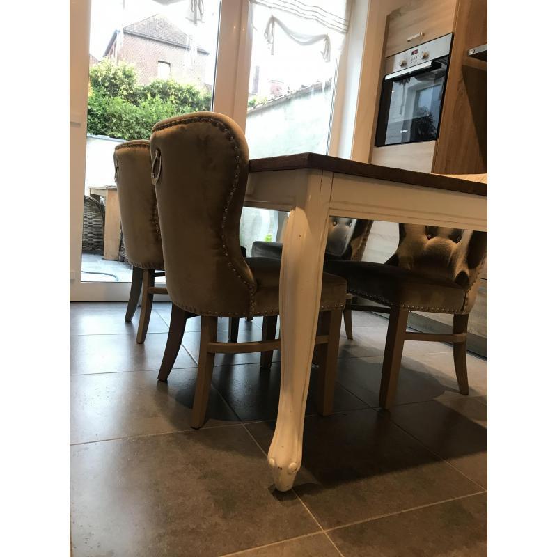 Landelijke tafel 200x100x78 (zonder stoelen)