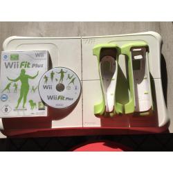 Wii console plus wii fit , wii zumba , wii your shape