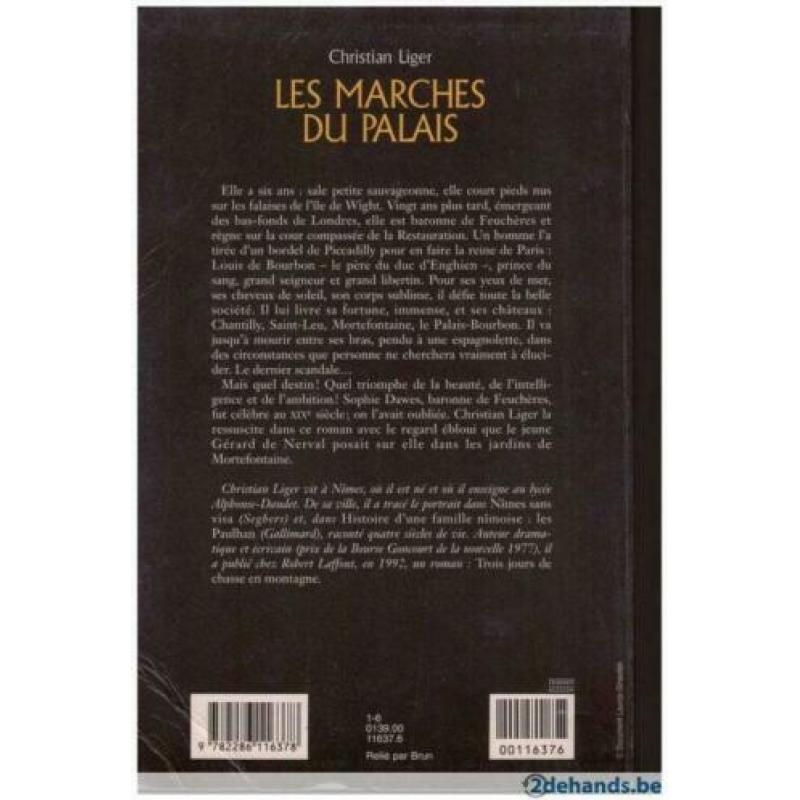 Christian Liger - Les marches du palais