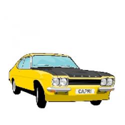Ford Capri Mk1 & Mk2 stuurschakelaar