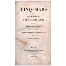 Alfred De Vigny - Cinq-Mars