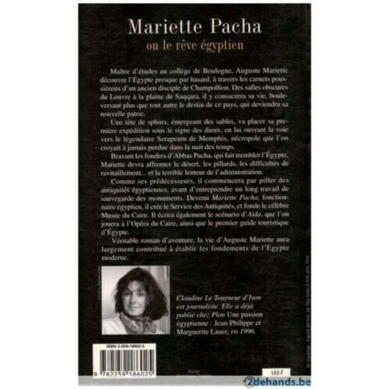 Claudine Le Tourneur d'Ison - Mariette Pacha