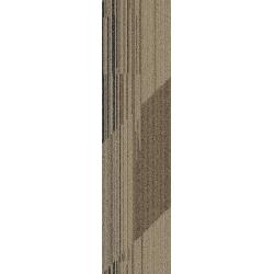 Prachtige 25x100cm Tapijttegels Speels streeppatroon -60%!!