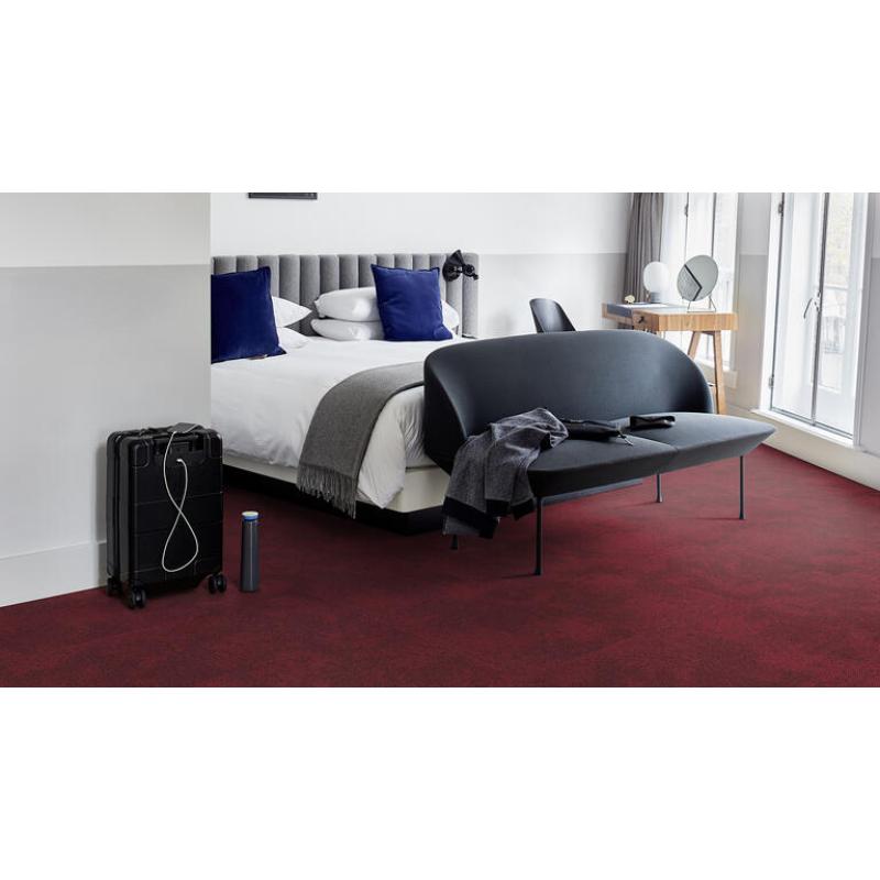Compsure Berry rode tapijttegels +300m2 voorraad