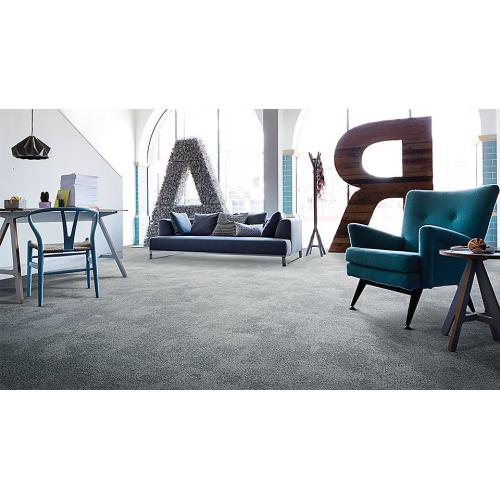 Prachtige grijze 'Beton Look' Tapijttegels met Bio Backing