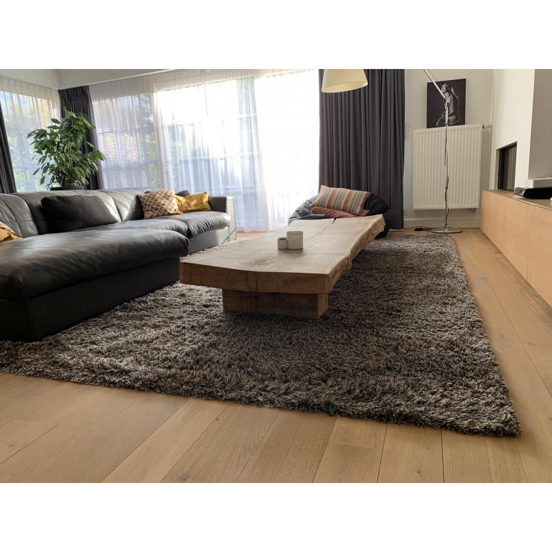 Boomstam salontafel Franse eik