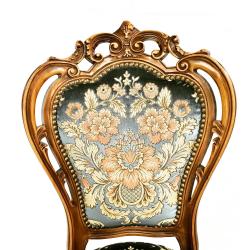 Set van vier Barok Stoelen - Eetset