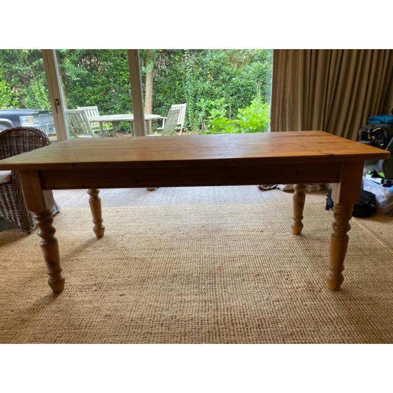 Vintage houten tafel