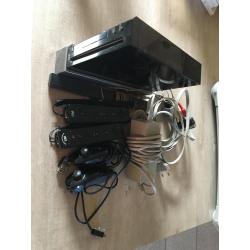 Wii console plus wii fit , wii zumba , wii your shape