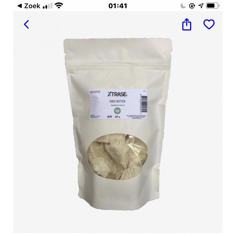 Shea butter zwarte zeep