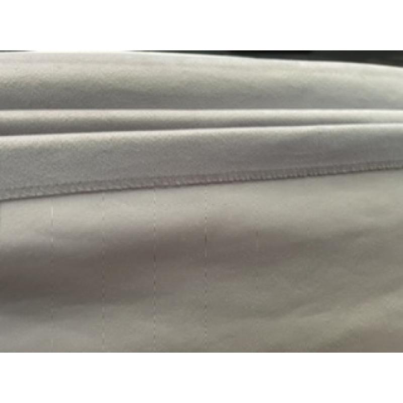 Wave gordijnen velours beige