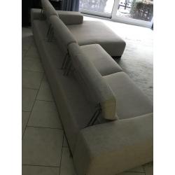 3-zit met chaise longue