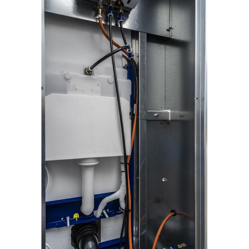 mobiele toilet en douche unit / toiletwagen
