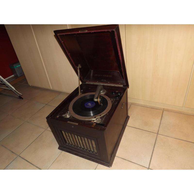 aeolian vocalion graduola platenspeler Antiek  anno1920