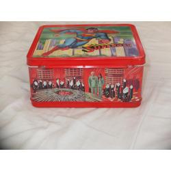 Vintage Superman lunchbox met thermosfles 1978