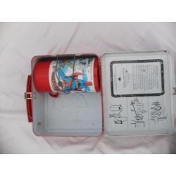Vintage Superman lunchbox met thermosfles 1978