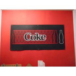 *NIEUW* COCA COLA BANNER vilt 200x90 cm coca-cola coke vlag