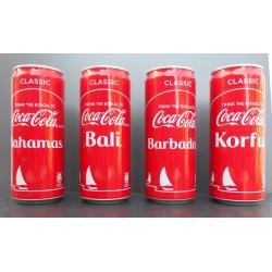 15 duitse Trink 'ne Eiskalte Coca Cola blikjes - Classic