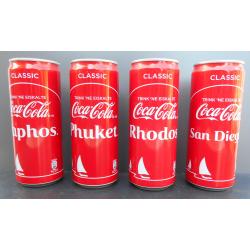 15 duitse Trink 'ne Eiskalte Coca Cola blikjes - Classic