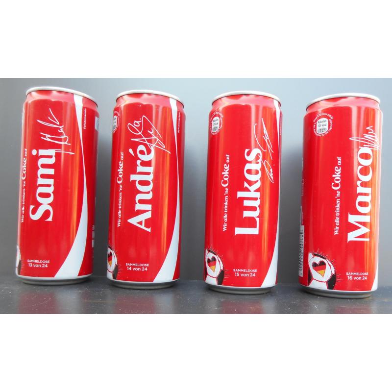 *2014* complete serie 24 Coca-Cola - Die Deutsche Manschaft