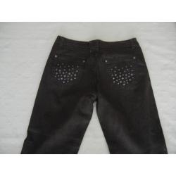 Bruine jeans dames - merk Spirituel - maat 40