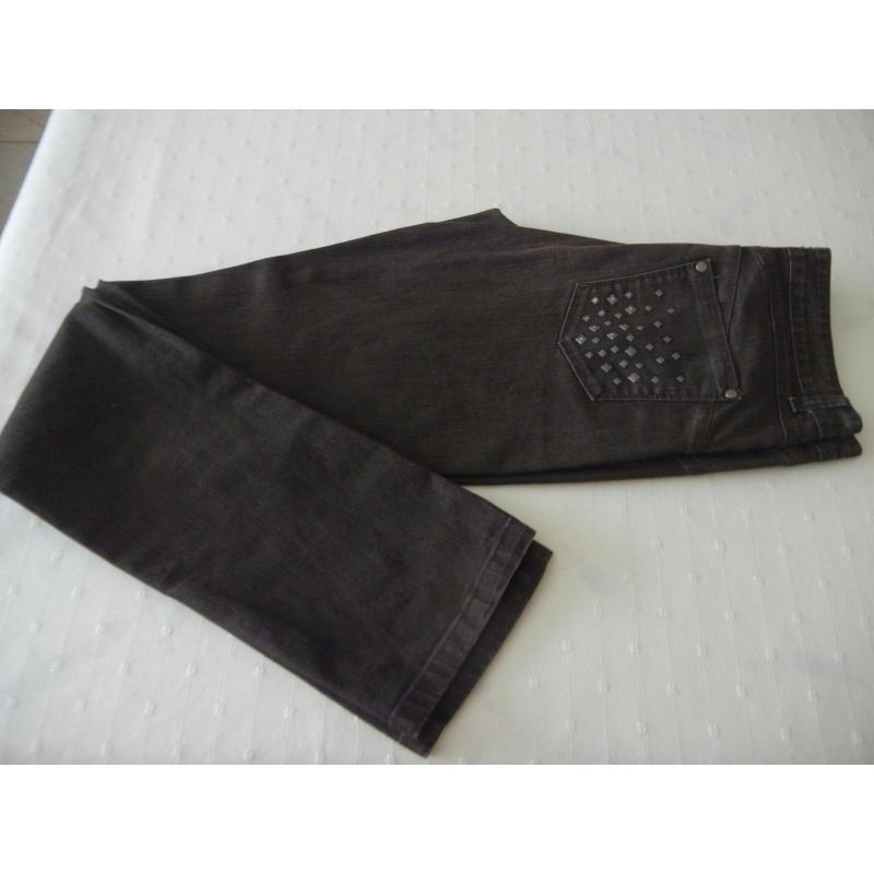 Bruine jeans dames - merk Spirituel - maat 40