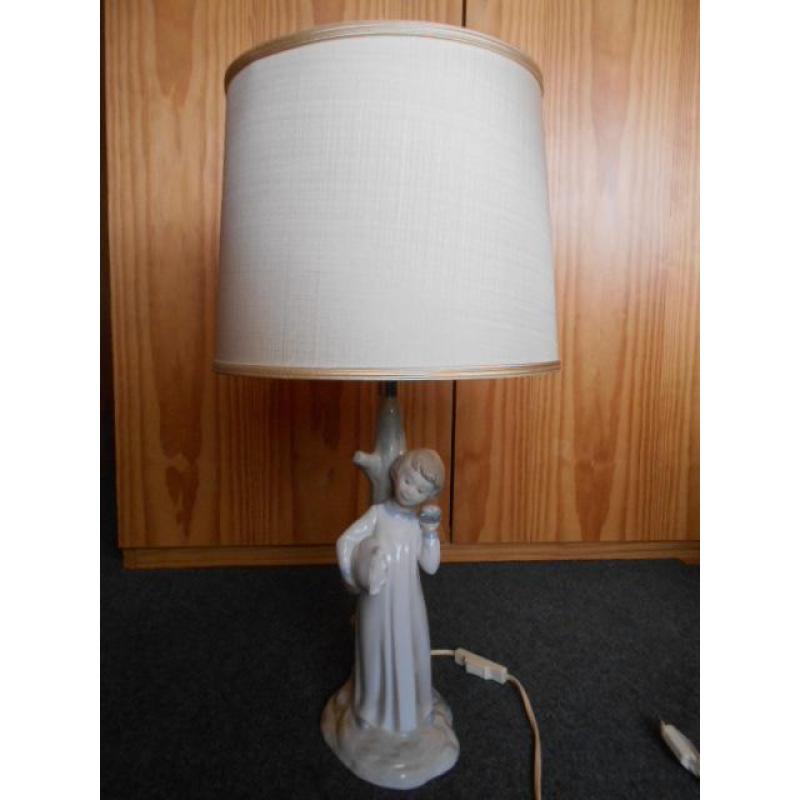 Vintage Lampenkap met kind