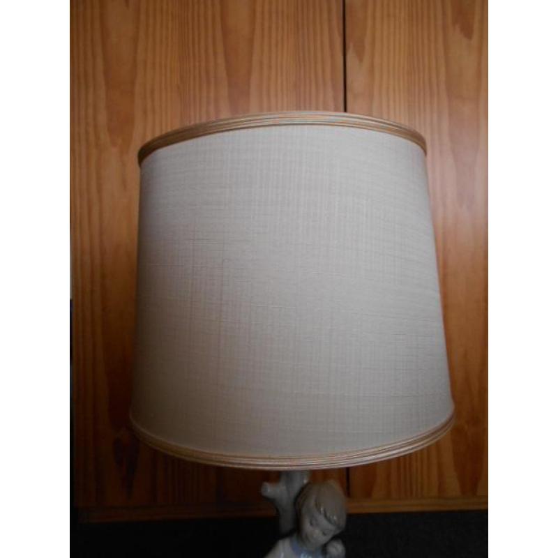 Vintage Lampenkap met kind