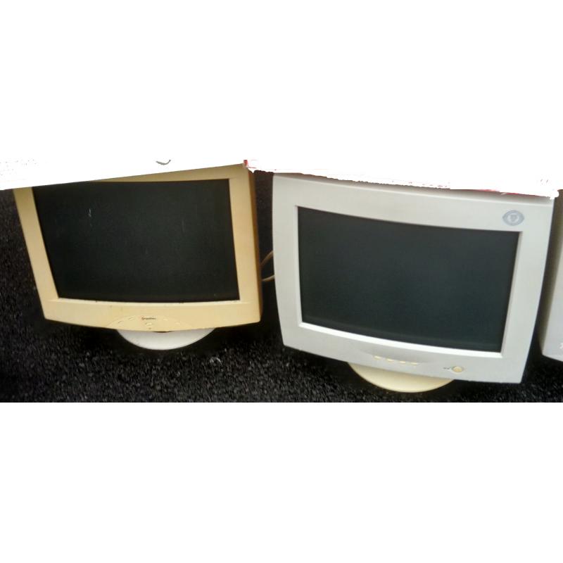 Oude monitors te koop