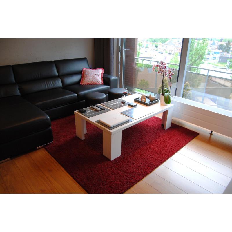 Salontafel in witte es 80 x 135 x 40 cm